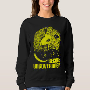 Bli oregerbara Manar kvinnor i Raccoon Ansikte Mem T Shirt