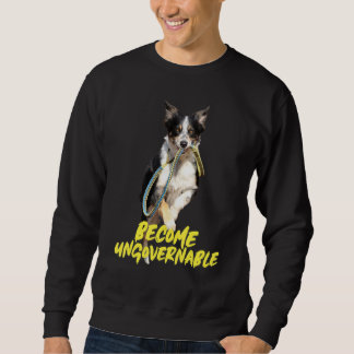 Bli Ostyrbar Libertarian Hundkopplet Halsband Lång Ärmad Tröja