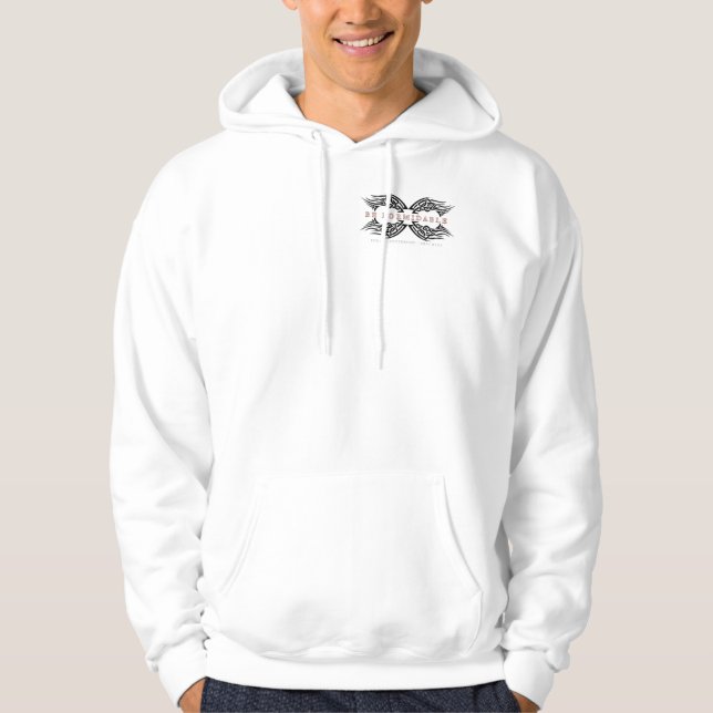 Bli överdådig svett hoodie (Framsida)
