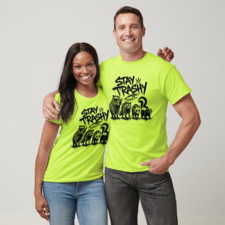 Bli Översvämmad Stanna Snygg T Shirt