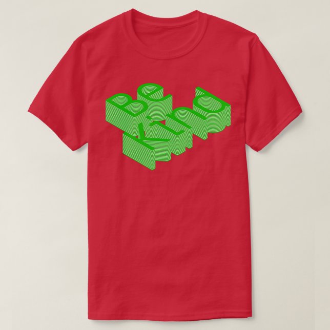 Bli positiv typdesign t shirt (Design framsida)