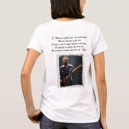 Bli själv, kvinnor t shirt