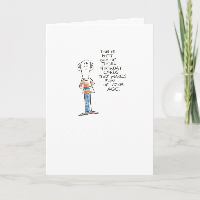 Bli skallig myndig manroligt kort (Framsida)