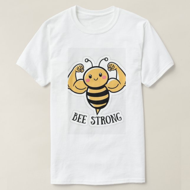 Bli stark. t shirt (Design framsida)