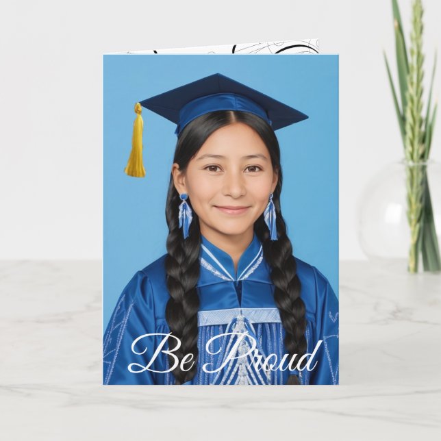 Bli stolt Studenten-kort (11), Helgdag Helgkort (Framsida)