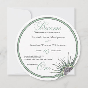 Bli till en skotsk inbjudan till Thistle Wedding