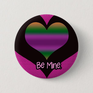 Bli Valentine Lila Rand Heart Knapp