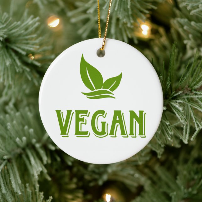 Bli Vegan Julgransprydnad Keramik (Träd)