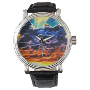 Blical Electrial Cumulus Clouds Skyscape Armbandsur