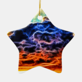 Blical Electrial Cumulus Clouds Skyscape Julgransprydnad Keramik