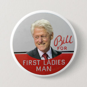 Blii Clinton för den första dammanen Knapp