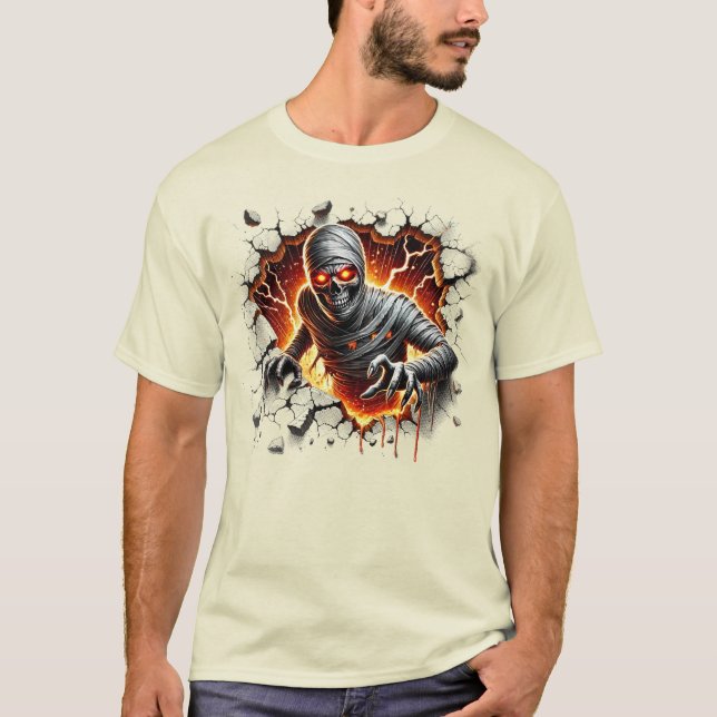 Bliksem Lava Mummie T Shirt (Framsida)