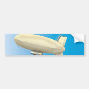 Blimp Airship Bildekal