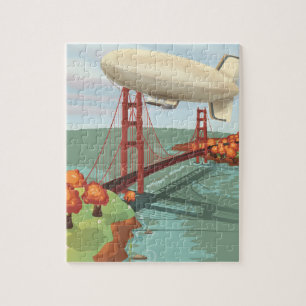 Blimp Airship Pussel