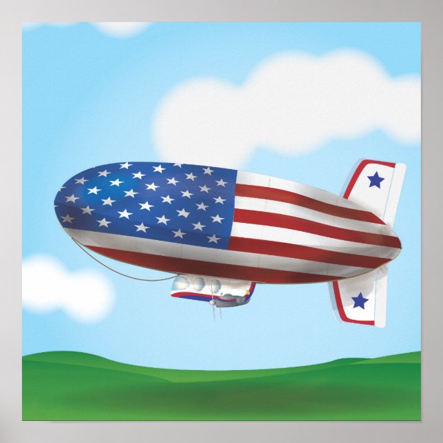 Blimp USA Poster (Framsidan)