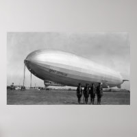 Blimp-vy för avancerad graf-Zeppelin