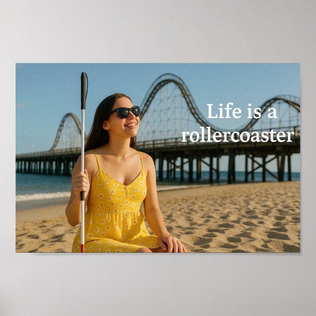 Blind Awareness Summer Poster Life is ... (Framsidan)