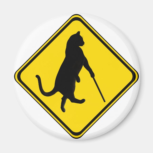 Blind Cats Crossing! Magnet (Framsidan)
