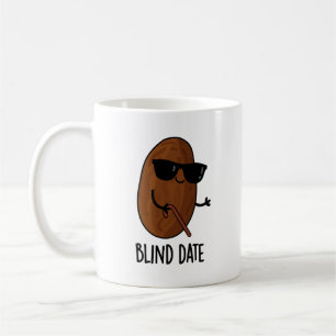 Blind Date Funny Fruit Pun Kaffemugg