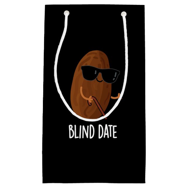 Blind Date Funny Fruit Pun Mörk BG (Framsidan)