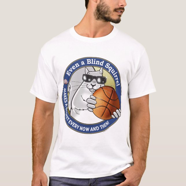 Blind ekorre t-shirt (Framsida)