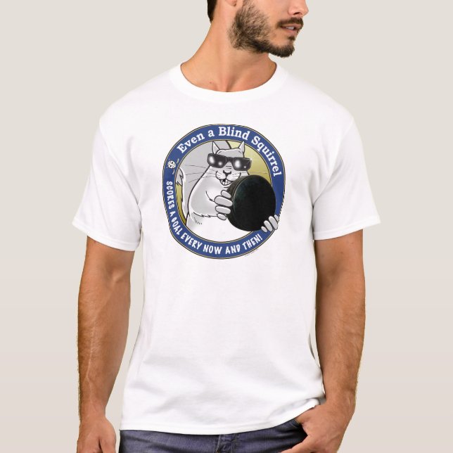 Blind ekorrehockey t-shirt (Framsida)