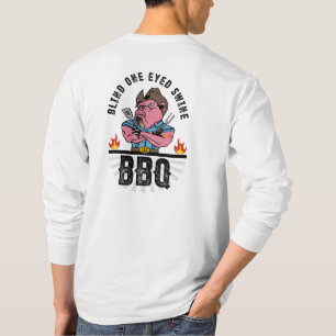 Blind En Långärmad av färgad druvsaft T Shirt