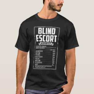 Blind Escort Näringsfaktorer T Shirt