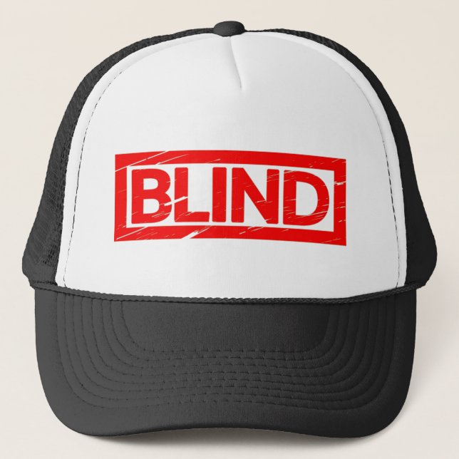 Blind Frimärke Keps (Framsida)