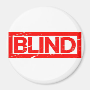 Blind Frimärke Magnet