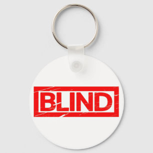 Blind Frimärke Nyckelring