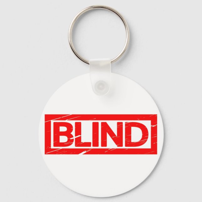 Blind Frimärke Nyckelring (Framsida)