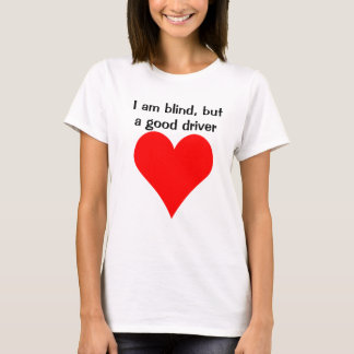 Blind Girls kan köra handikappmedvetenhet T Shirt
