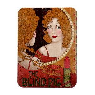 BLIND GRIS™-Vintage Magnet