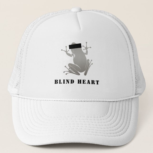 Blind Heart Censored Silver Frog CustomText Keps (Framsida)