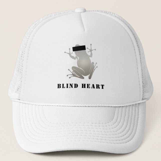 Blind Heart Censored Silver Frog CustomText Keps (Framsida)