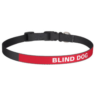 Blind hundhalsband halsband husdjur