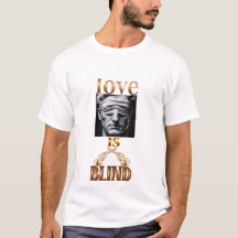 blind kärlek t-shirt älskare