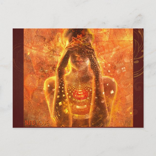 Blind Kärlek vykort (Framsida)