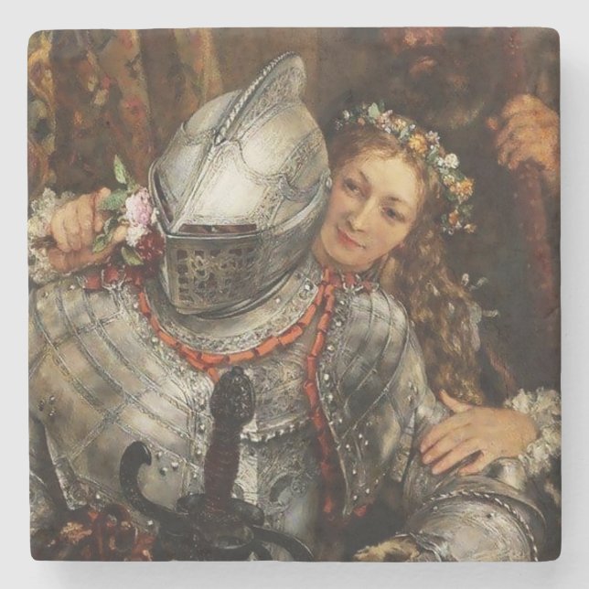 Blind Mans Buff av Adolph Menzel Stenunderlägg (Framsidan)