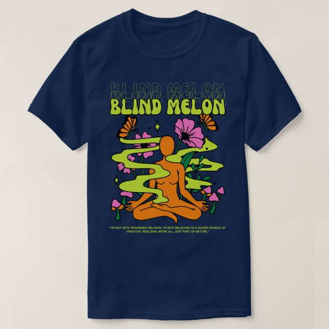 Blind Melon Yoga TShirt T Shirt (Design framsida)