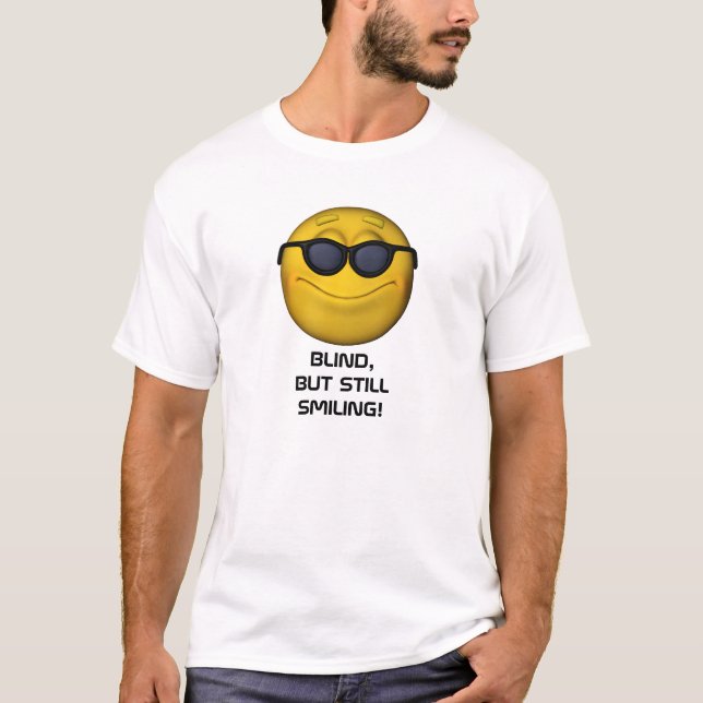 Blind men stilla le t-shirt (Framsida)