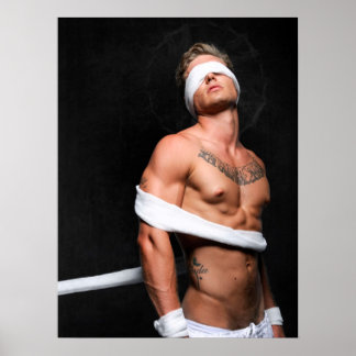 Blind och bindning poster