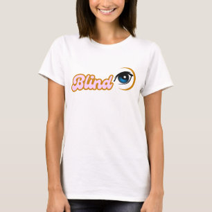 blind öga symbol t shirt
