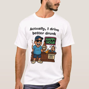 Blind People kör bättre än trummor T Shirt
