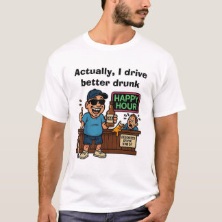 Blind People kör bättre än trummor T Shirt