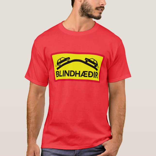 Blinda löneförhöjningar, trafikerar undertecknar, t shirt (Framsida)