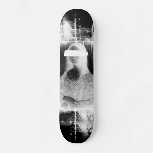 Blinda Mona Lisa Skateboard Bräda 20,5 Cm (Framsida)
