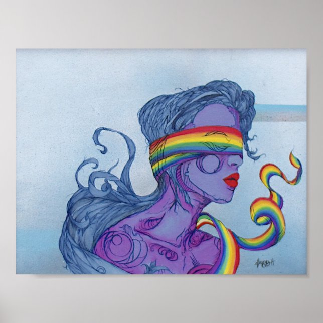 Blindad av Hope Poster Skriv ut (Framsidan)