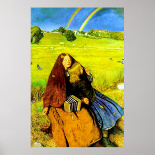 Blinden Girl ~ John Everett Millais Poster